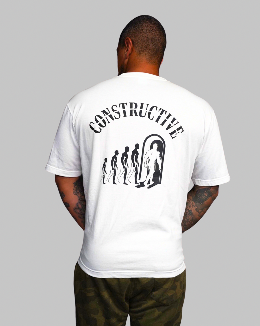 CAMISETA OVERSIZED - BRANCA