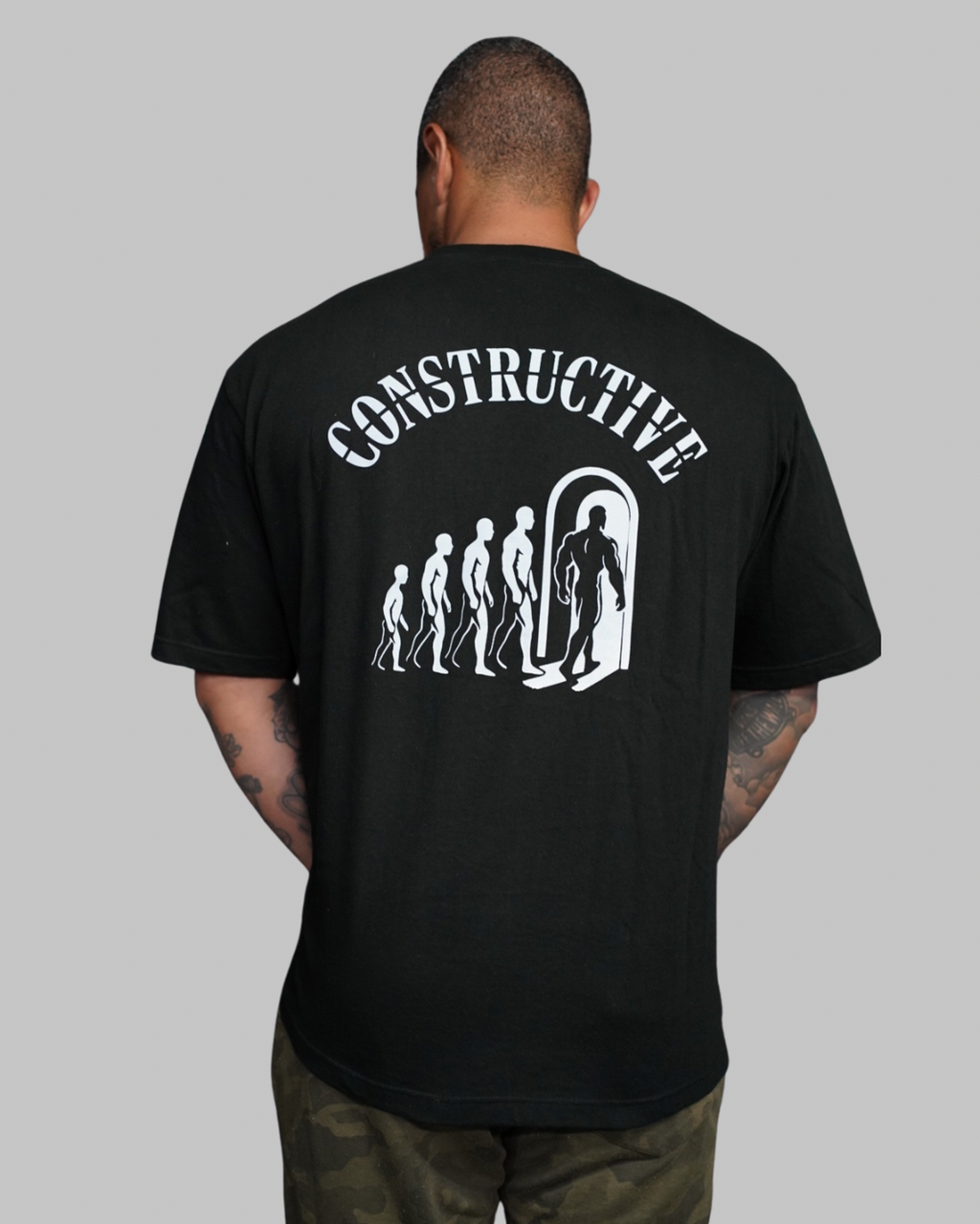 CAMISETA OVERSIZED - PRETA